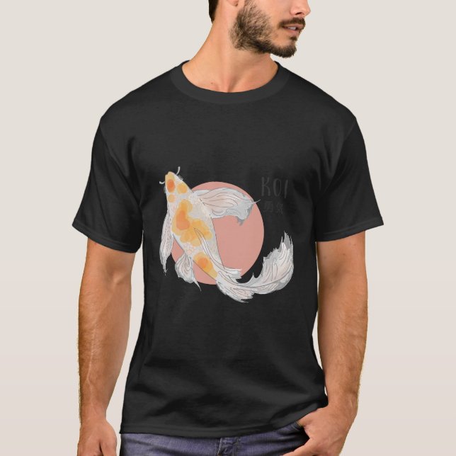 T-shirt Koi Fish Art (Devant)