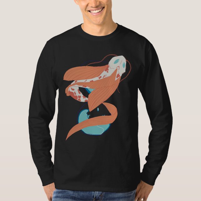 T-shirt Koi Fish Circling Hourglass 333 (Devant)
