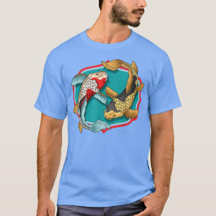 T-shirt Koi Fish Japonais Art Koi