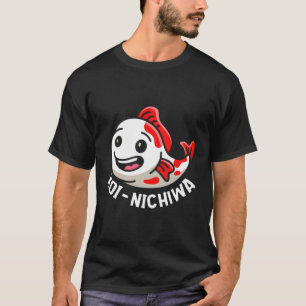 T-shirt Koi Fish Japonais Koi-Nichiwa Nishikigoi Koi Carp