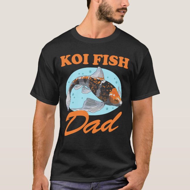 T-shirt Koi Fish Papa Nishikigoi (Devant)