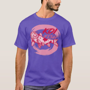 T-shirt Koi Fish Shirt Japonais Vintage cadeau