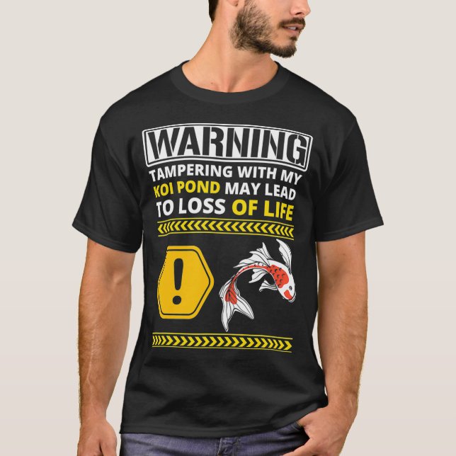 T-shirt Koi Food - Koi Fish (Devant)