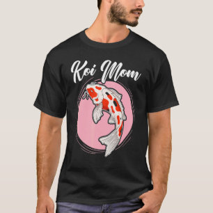 T-shirt Koi Mom Carpe Koi Japonaise Poisson Nishikigoi Fêt