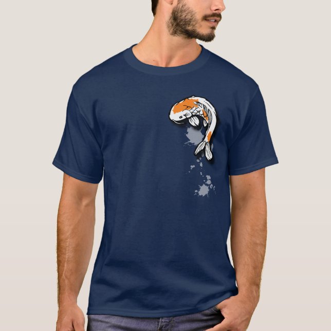 T-shirt Koi-orange (Devant)