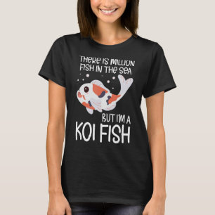 T-shirt Koi Poisson Carpe Nishikigoi Poisson Fleur de Ceri