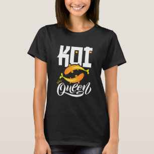 T-shirt Koi Queen Japonais Koi Carp Nishikigoi Poisson