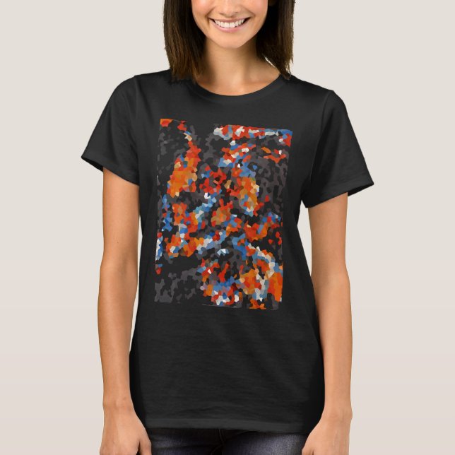 T-shirt Koi simplifié - Peinture de Koi (Devant)