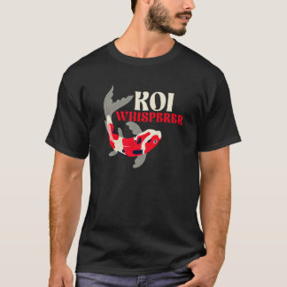 T-shirt Koi Whisperer Japanese Koi Carp Nishikigoi Fish