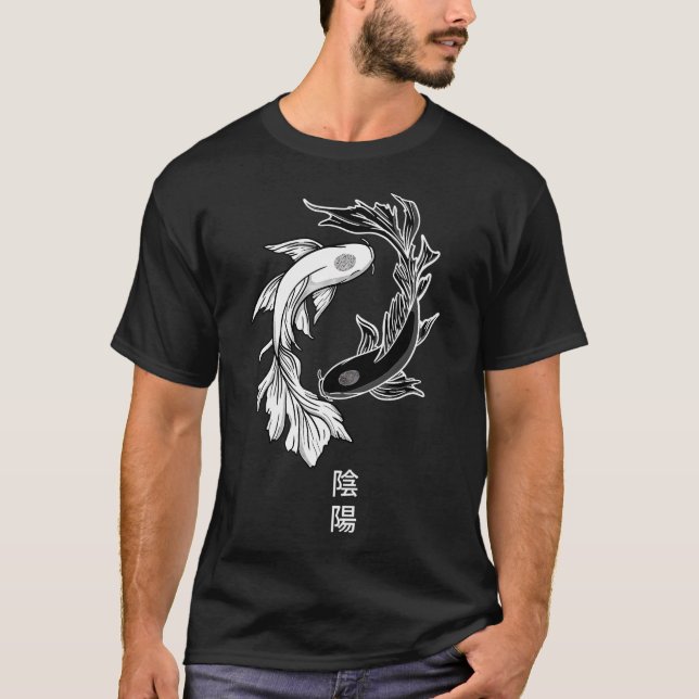 T-shirt Koi yinyang (Devant)