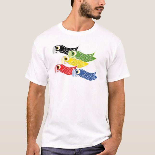 T-shirt Koinobori Carp Streamers (Devant)
