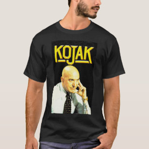 T-shirt Kojak - Vintage Retro TV Detective Cop Show les an