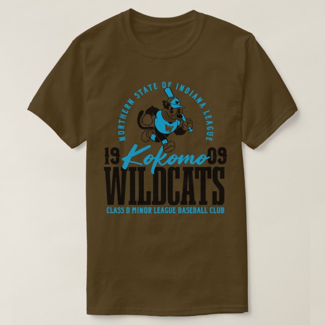 T-shirt Kokomo Wildcats (Design devant)