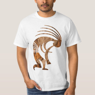 T-shirt Kokopelli, amérindienne du sud-ouest