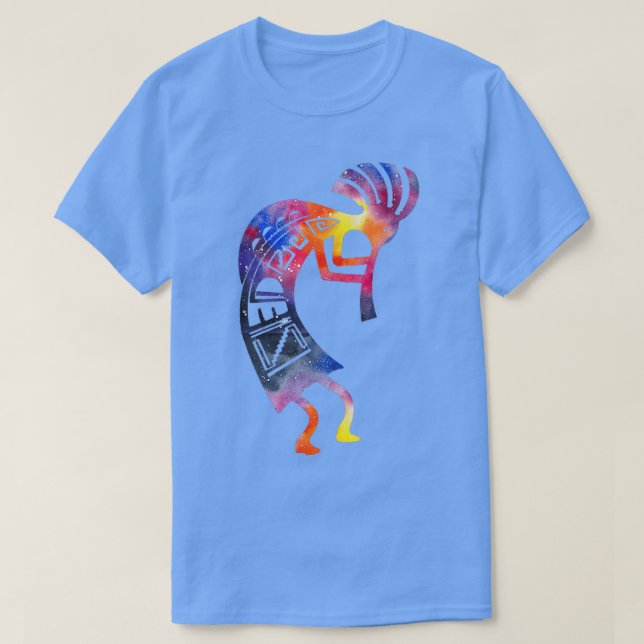 T-shirt Kokopelli Aquarelle (Design devant)