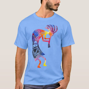 T-shirt Kokopelli Aquarelle