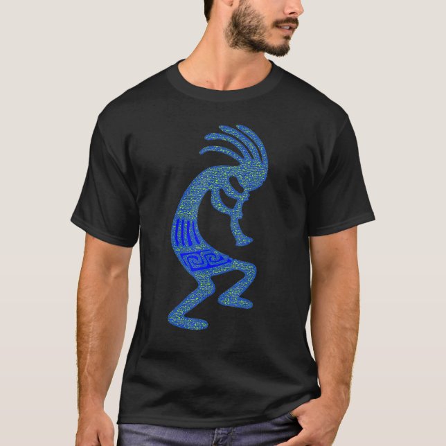T-shirt kokopelli Art Amérindien 3 (Devant)