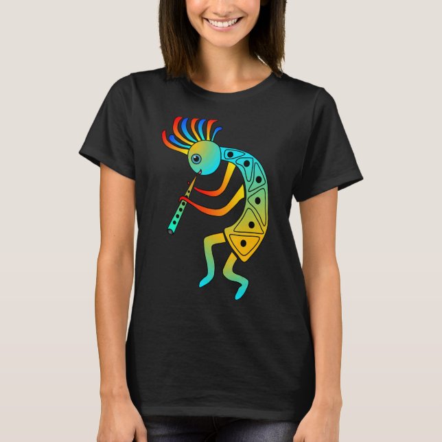 T-shirt kokopelli Art Native American 1 (Devant)
