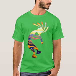 T-shirt Kokopelli dansant cadeau d'amis USA sud-ouest vi