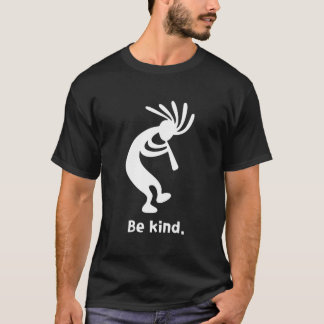 T-shirt Kokopelli dansant sois gentil