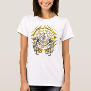 T-shirt Kokopelli Duo - Homme Dans Le Maze - Soleil 1