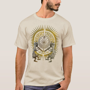 T-shirt Kokopelli Duo - Homme Dans Le Maze - Soleil 1