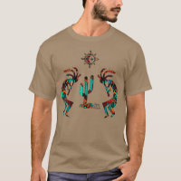 Kokopelli Et Cactus