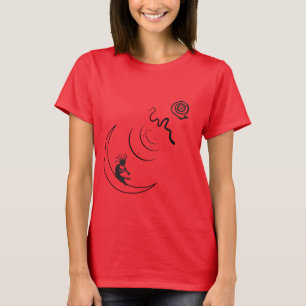 T-shirt Kokopelli Petroglyphs Rock Art