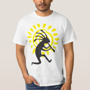 T-shirt Kokopelli pour hommes du Sun amérindien