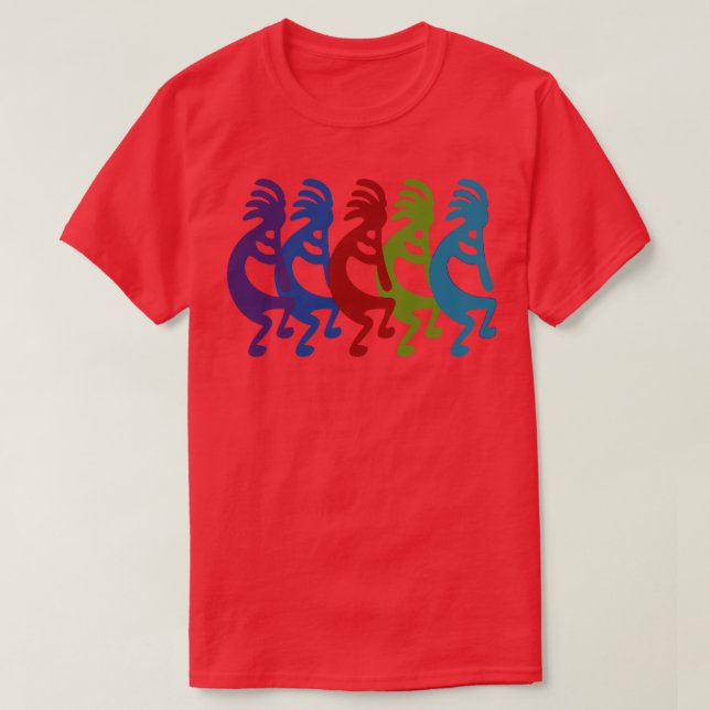 T-shirt Kokopelli Sud-Ouest américain (Design devant)