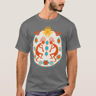 T-shirt Kokopelli Sud-Ouest Amérindien 