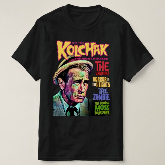 T-shirt Kolchak The Night Stalker, style 1 par HomeStudio (Design devant)