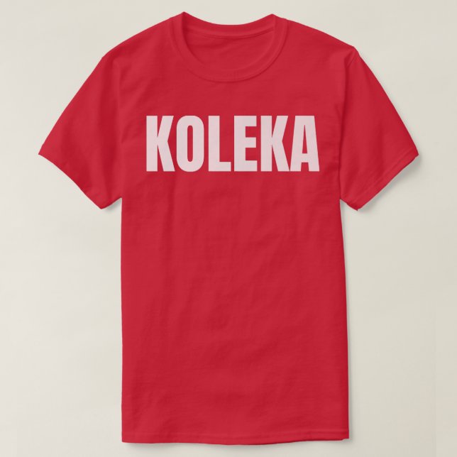 T-shirt Koleka Problem Truck Driver Professional Tr (Design devant)