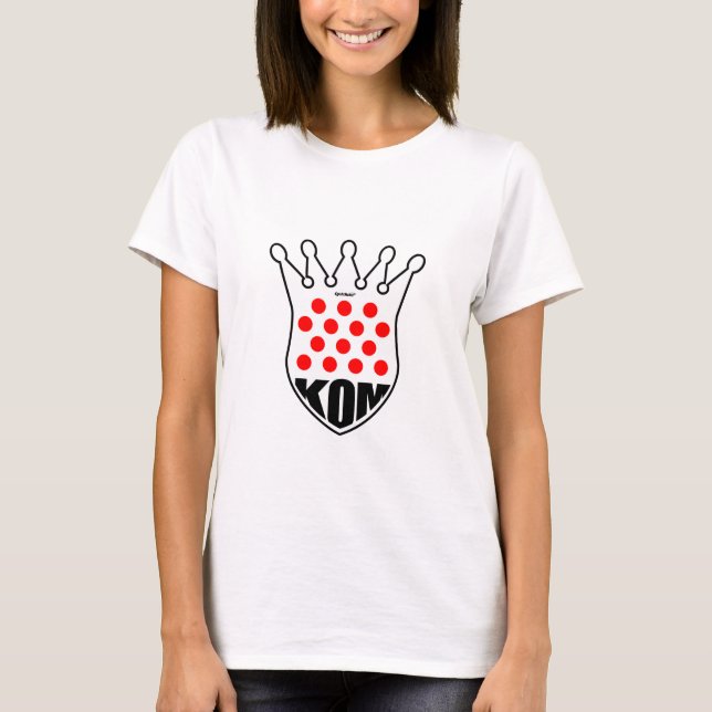 T-shirt KOM roi de la montagne (Devant)