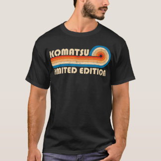 T-shirt KOMATSU Surnom Retro Vintage 80s 90s Anniversaire 