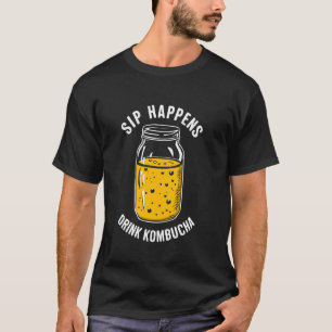 T-shirt Kombucha Avantages Brewer Maker Tea Lover
