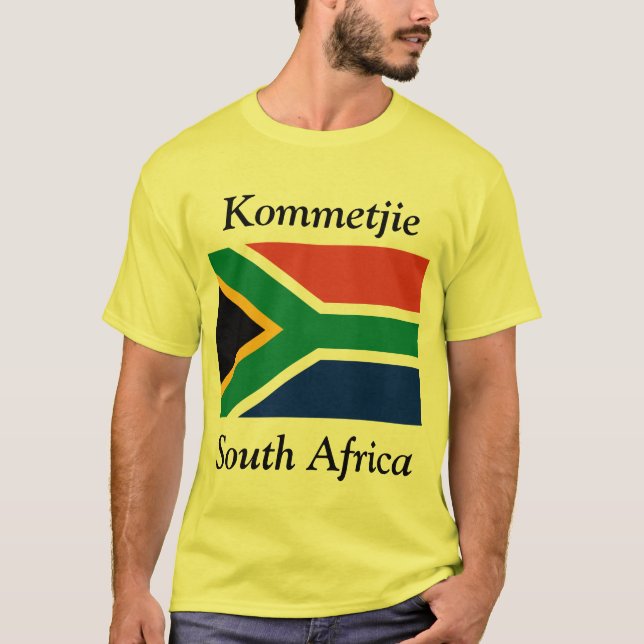 T-shirt Kommetjie, Western Cape, Afrique du Sud (Devant)
