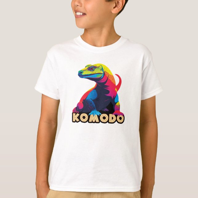 T-shirt Komodo Dragon (Devant)