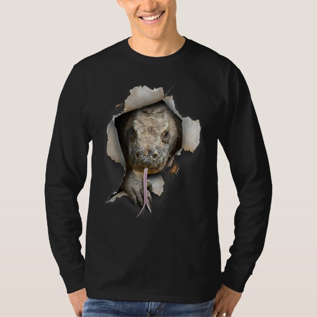 T-shirt Komodo Dragon  Komodo Reptile Lizard Komodo Dragon (Devant)