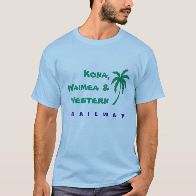 T-shirt Kona, Waimea & Ouest (Devant)