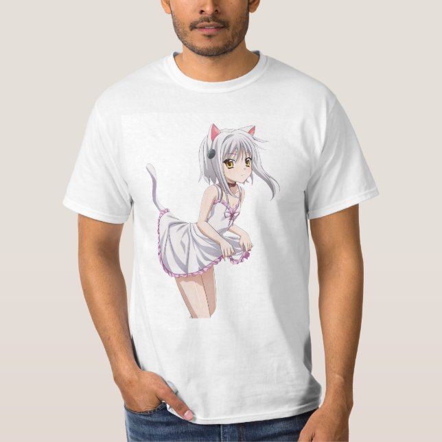 T-shirt Koneko Toujou - Lycée DxD (Devant)