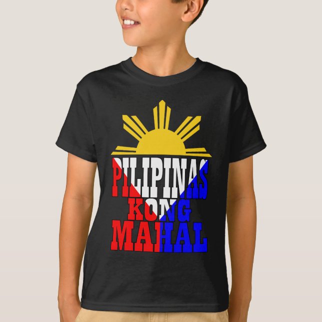 T-shirt kong 3 mahal de pilipinas (Devant)
