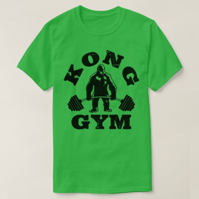 T-SHIRT KONG GYM (Design devant)