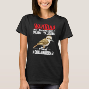 T-shirt Kookaburra Australian Bird watcher riant Bird F