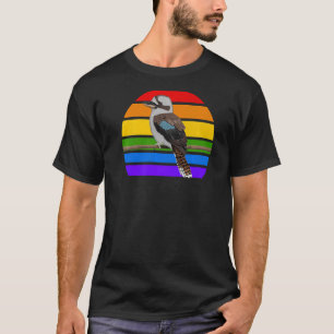T-shirt Kookaburra Rainbow Bird Birdwatcher Songbird Diver