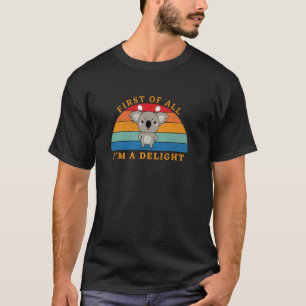 T-shirt Koolas de zoo drôle avec un ours sarcastique délic