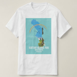 T-shirt Kootenay, parc national de Kootenay Canada