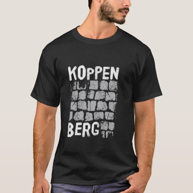 T-shirt Koppenberg Cobblestones Flanders Belgium Road Bike (Devant)