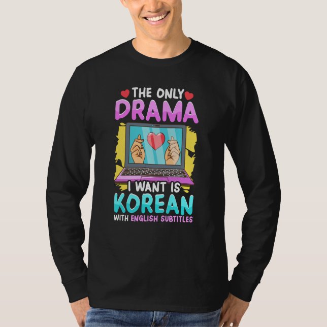 T-shirt Korean Drama for Women Kdrama Fashion Cute Kdrama  (Devant)