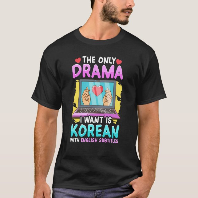 T-shirt Korean Drama for Women Kdrama Fashion Cute Kdrama  (Devant)